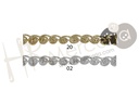 Galon 113 agreman metal