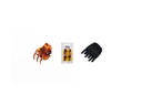 Pinza clasica pulpo 2.5 cm. Pack 6 blister 4 ud.
