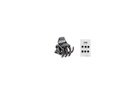 Pinza pulpo 1 cm. Negro. Pack 6 blister 6 ud