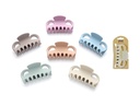 Pinza clasica 9 cm. Nature claro. 6 uds