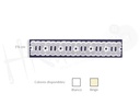Tira batista poliester algodon 23920