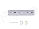 Tira batista poliester algodon 6657