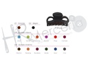 Pinza araña mediana 80012 pack 12 pz.