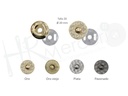 Cierre bolso iman tubo 763146 Pack 5 pz