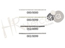 Cinta strass 1 linea 613001 talla SS8