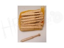 Bolillo tradicional acabado punta 10 cm pack 50 pz.