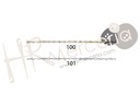 Tira cadena strass 796000 ancho 10