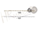 Tira cadena strass 796000 ancho 18