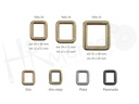 Anilla rectangulo 763145 Pack 10 pz