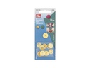 Botones revestibles 15 mm 6 pz  s/herramienta