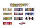 Fleco multicolor acrilico 9405