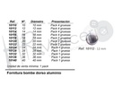 Fornitura bombe 10112 Nº12 pack 4 gross