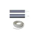 Cinta ballena transparente silicona pza 50 mts