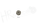 Boton trenza metal 20703 talla 24