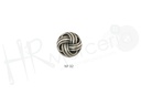 Boton trenza metal 20703 talla 32