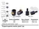 Troquel superior macho 200