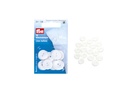 Botones lavables nylon 17 mm pack 16 pz.
