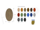 Codera-Rodillera A4000 antelina blister 1 par