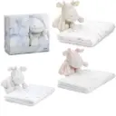 Manta + peluche jirafa PE023