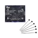 Alfiler cabeza vidrio negro 30 gr 029236 Prym