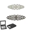 Broche mantilla strass 19746