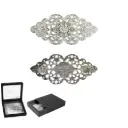 Broche mantilla strass 19745