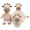Set peluche Jirafa + dudu + sonajero