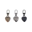 Tirador cremallera corazon 8286 Pack 10 ud.